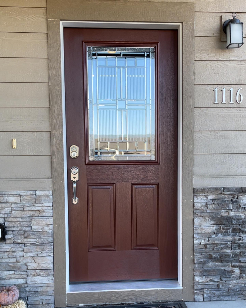 Front door install