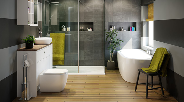 Helena Bathroom Suite contemporary-bathroom
