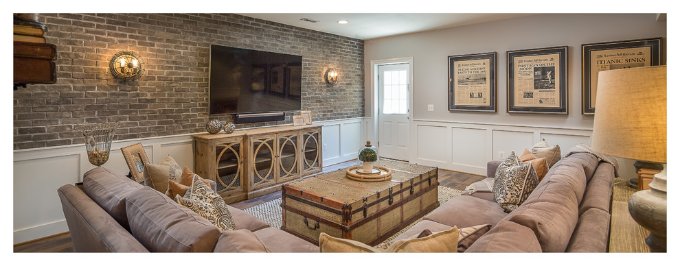 Inspiration for a rustic home design remodel in DC Metro