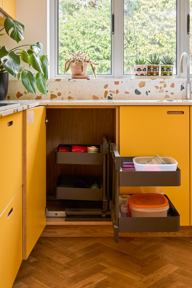 Sunshine Yellow Kitchen