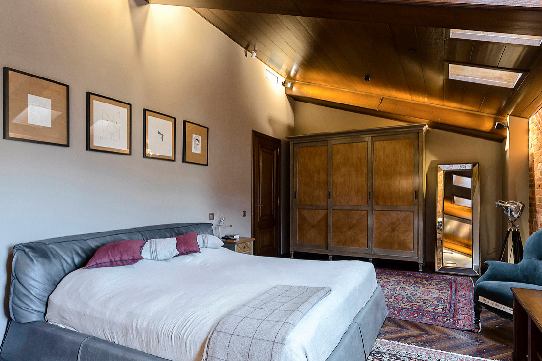 Двухуровневая квартира в Арбатских переулках