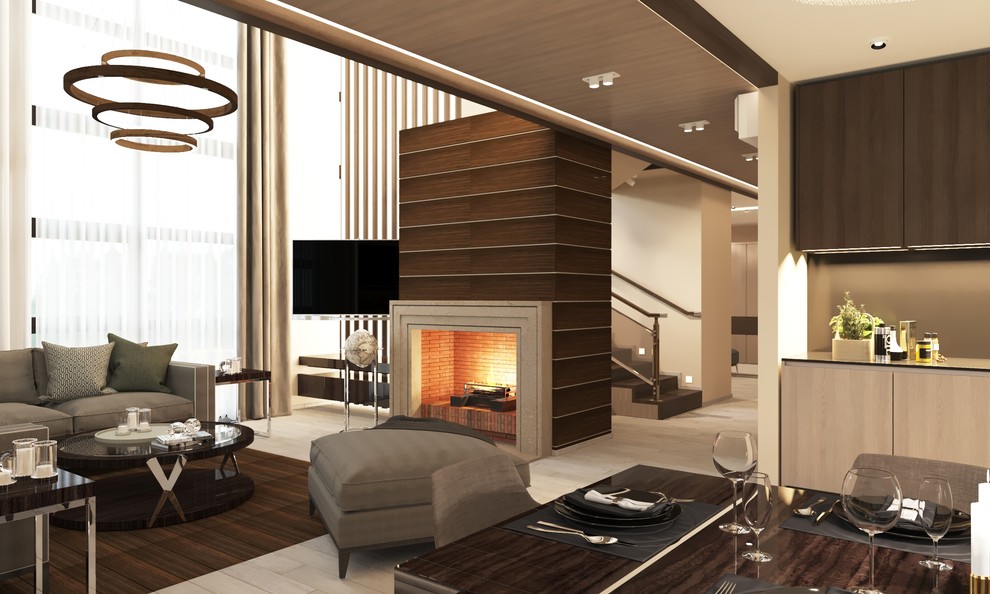 Двухэтажный частный дом в г. Екатеринбурге