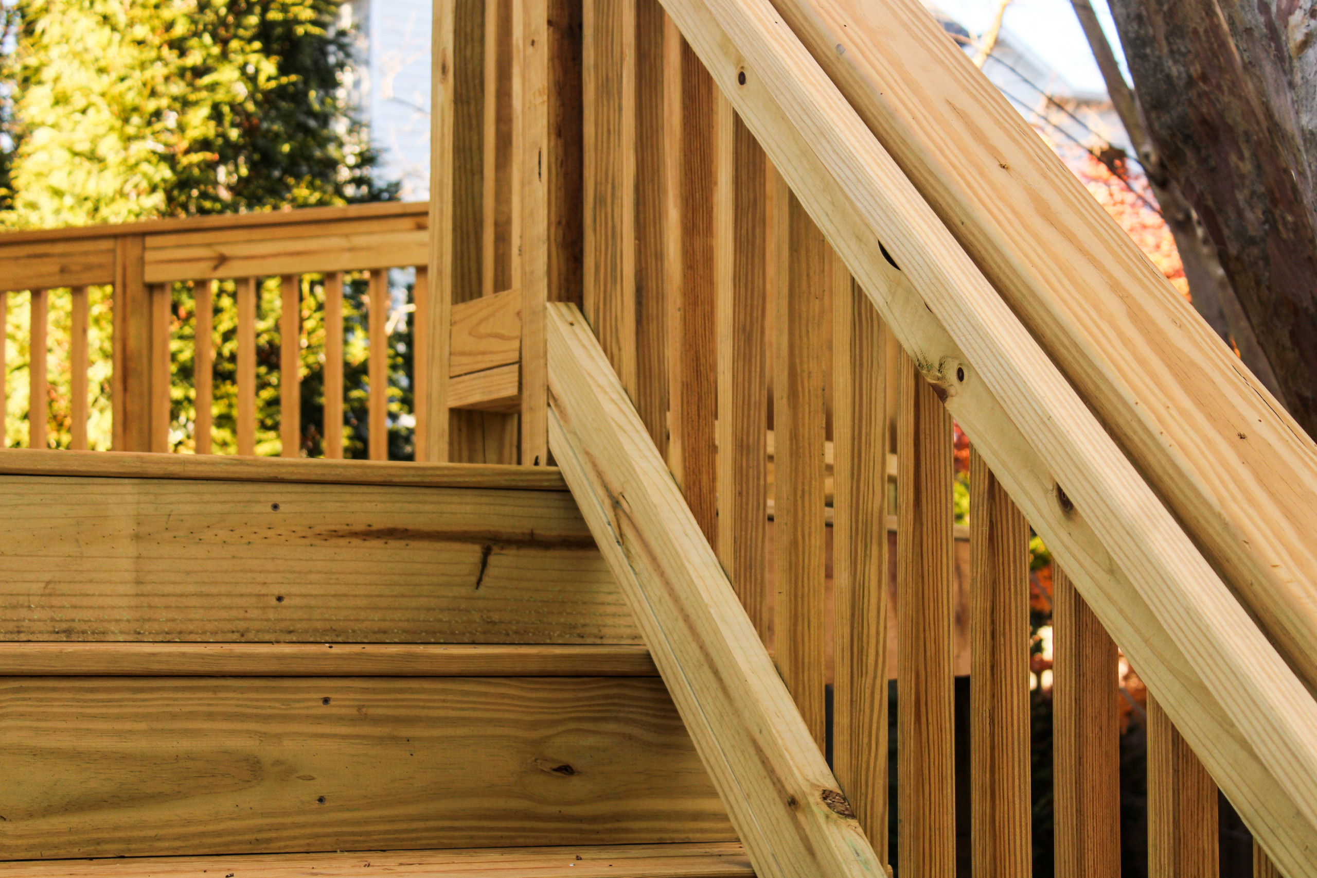 Pressure Treated Railing - Photos \u0026 Ideas | Houzz, image size:2560x1706