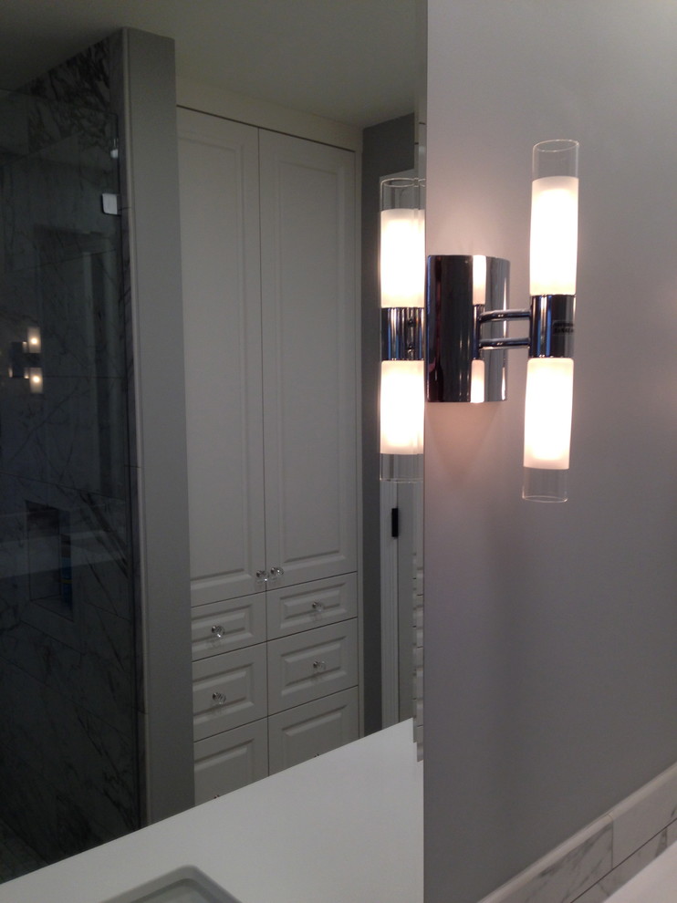 Trendy home design photo in Vancouver