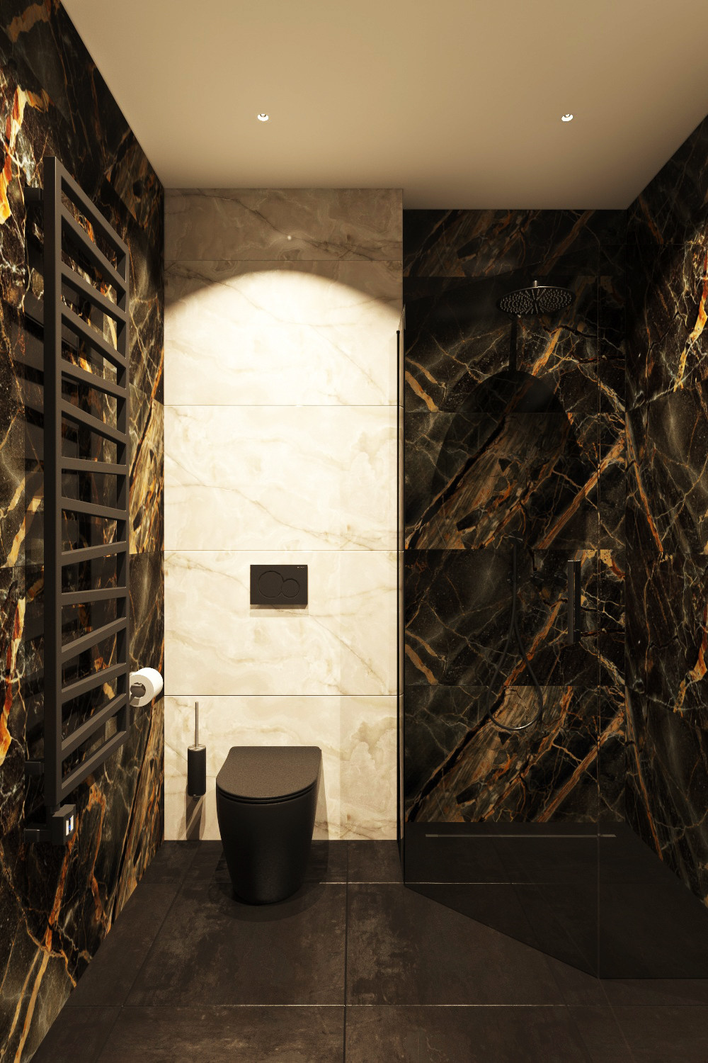 Дизайн интерьера двух комнатной квартиры. Ванная. Краснодарский край