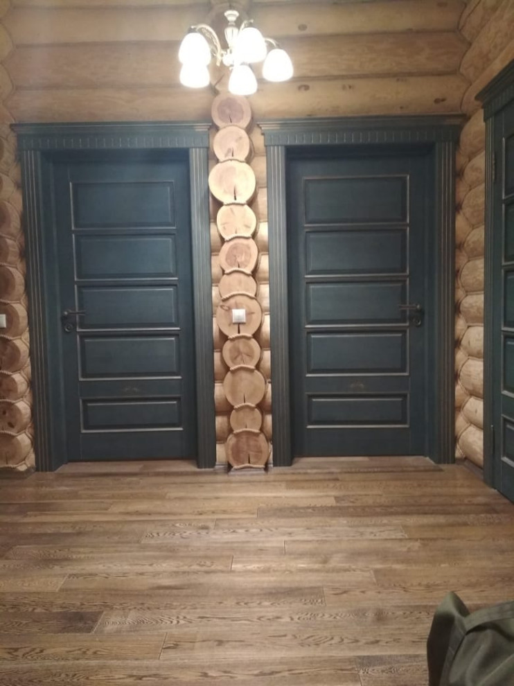 Двери из массива (фото работ с нескольких объектов)