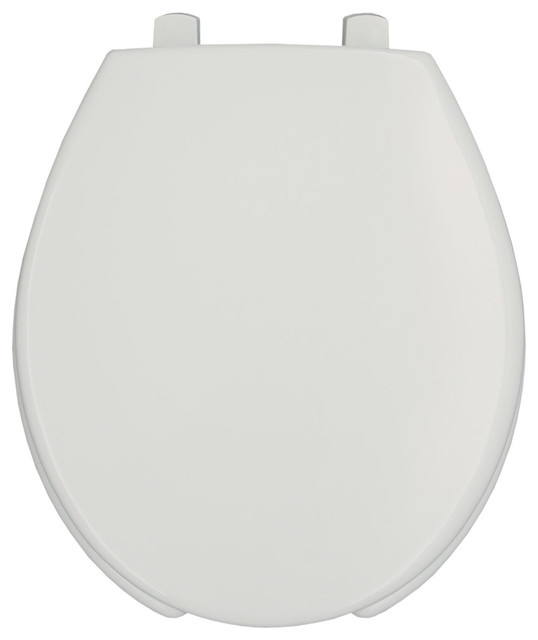 Bemis 7750TDG Round OpenFront Commercial Toilet Seat Toilet Seats by Houzz