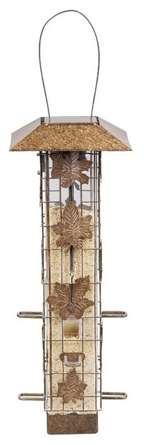 Birdscapes 336 Squirrel B Gone Wild Bird Feeder 2 Lbs 6 Ports Contemporary Bird Feeders 