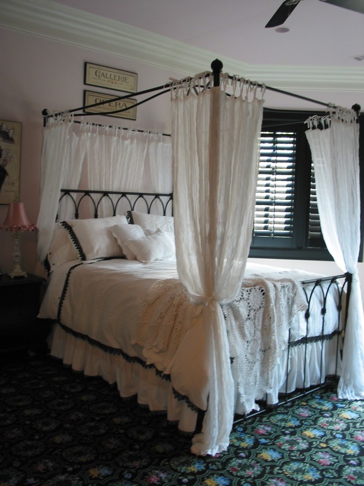 Vintage Parisian Black and White bedroom suite