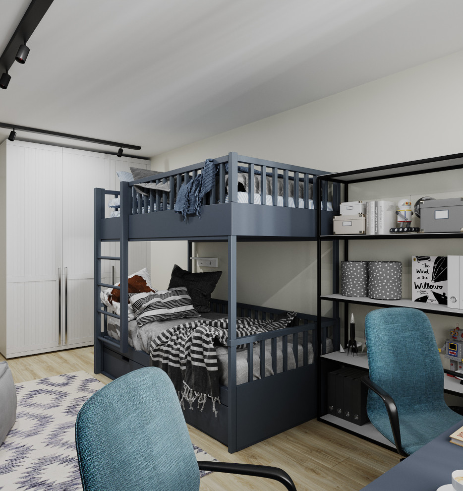 Кухня гостиная для молодой семьи