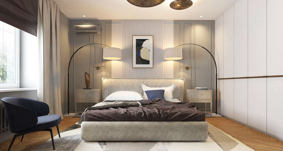 Спальня хозяев. Дом на побережье