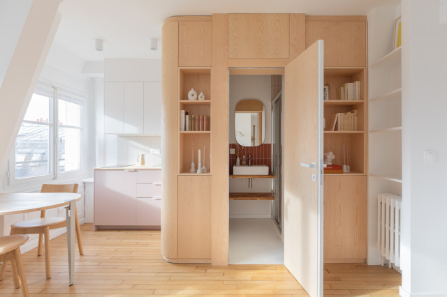 Appartement 35 m&sup2; - Paris 11 - r&eacute;novation compl&egrave;te skandinavisch-wohnbereich