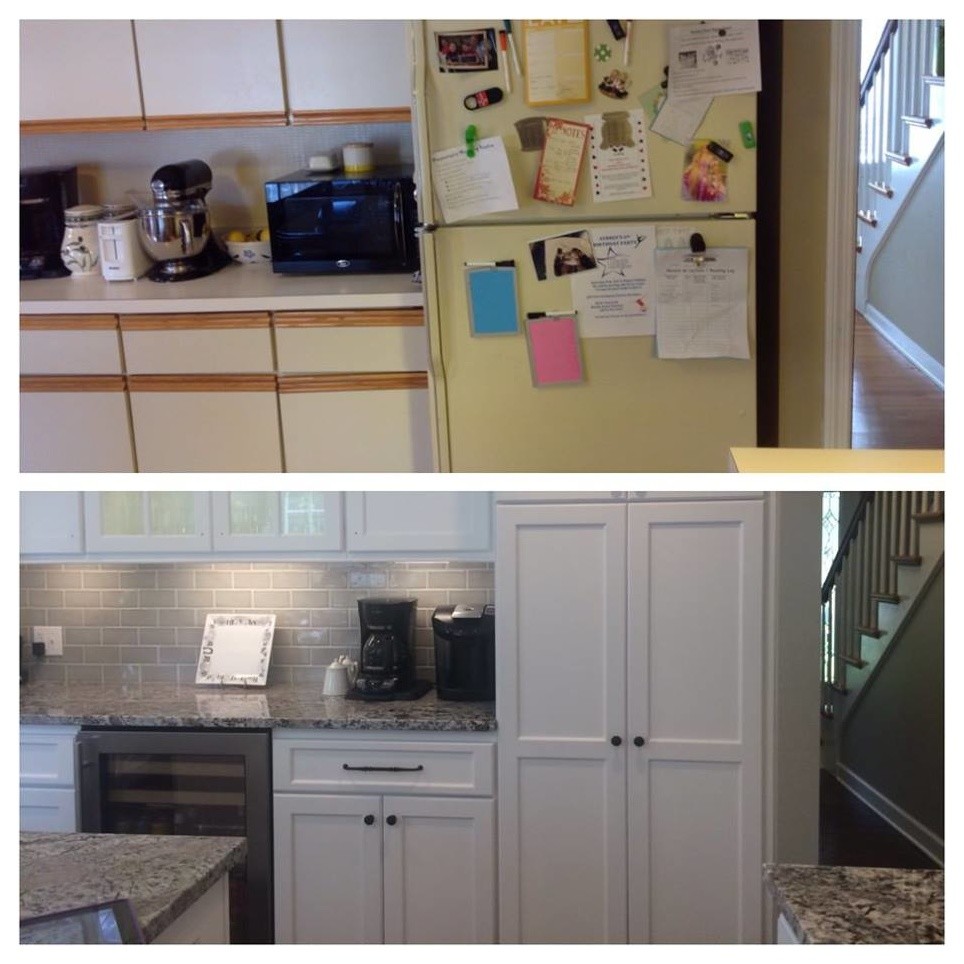 Home design - transitional home design idea in Chicago