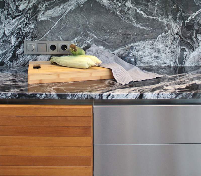 Кухня для зоны BBQ на Волге