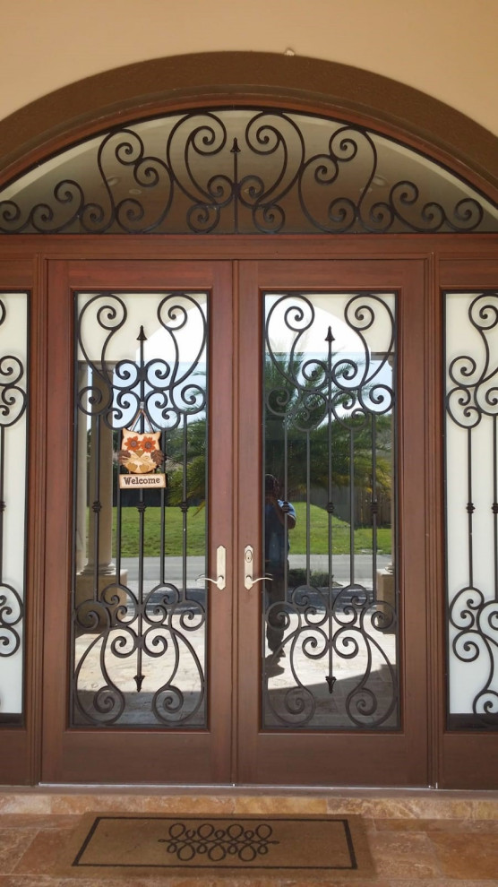 WROUGHT IRON DOOR