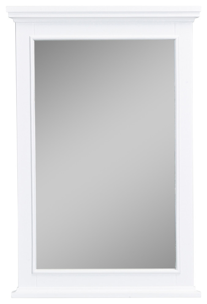 Eviva Elite Stamford Full Framed Mirror, White
