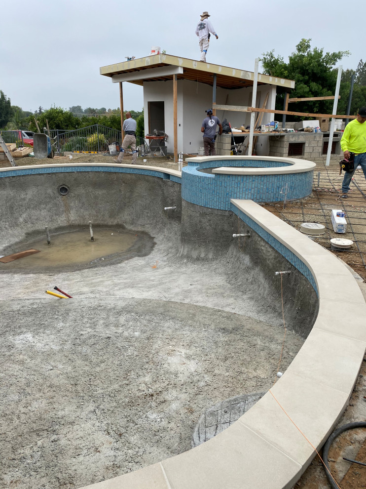 Pool remodeling