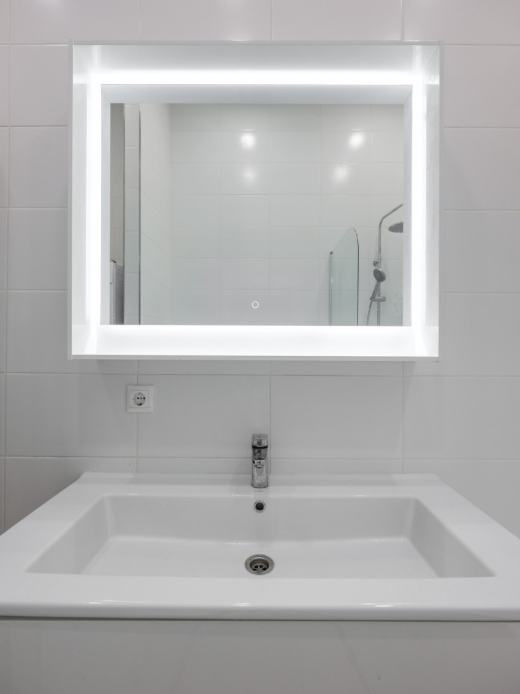 однушка в светлых тонах