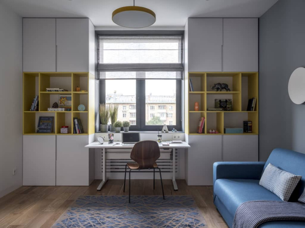 Дизайн трехкомнатной квартиры 100 кв.м. (студия Geometrium)