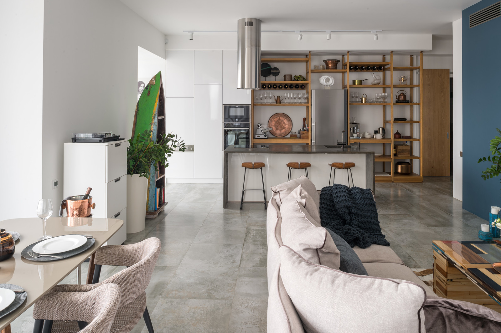 Апартаменты на 21 этаже