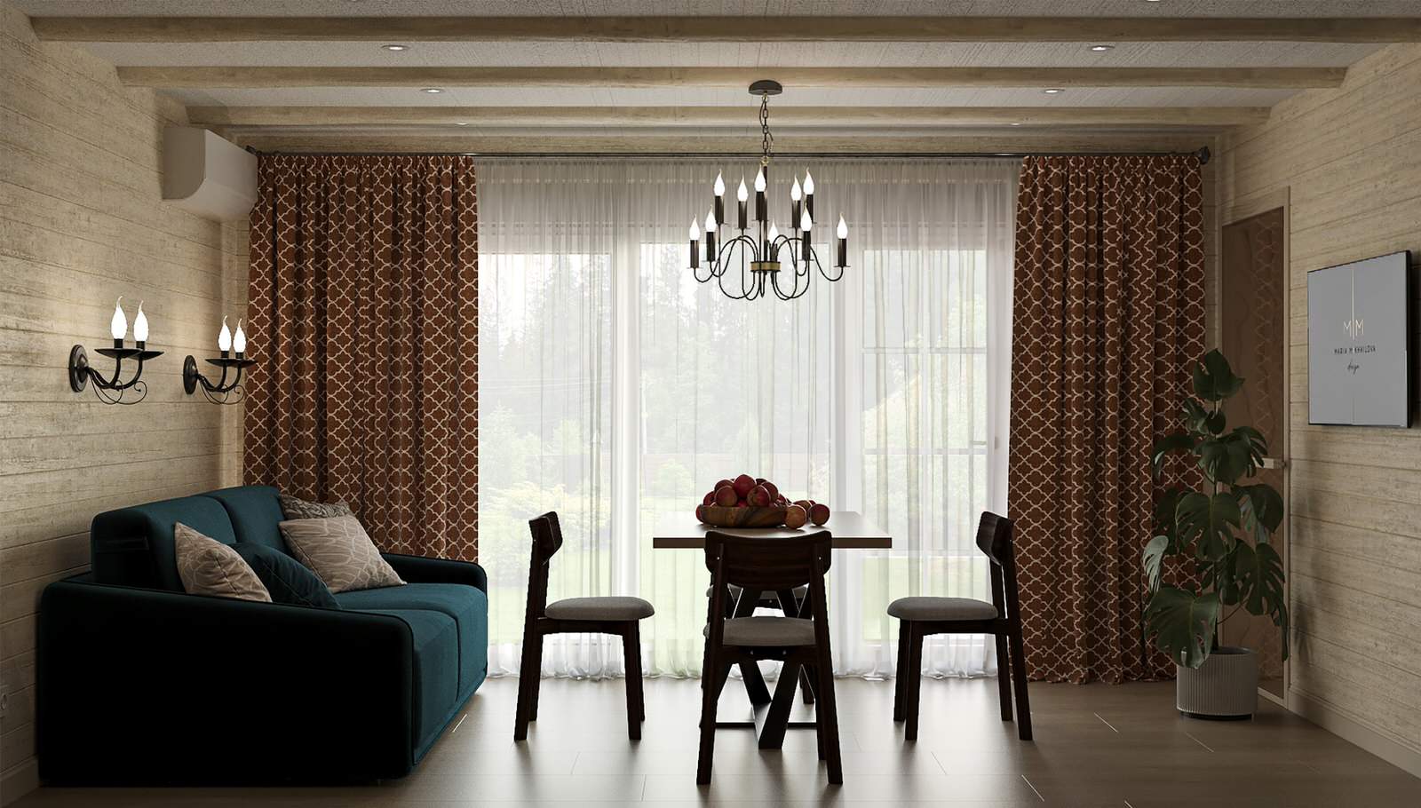 Интерьер банного комплекса