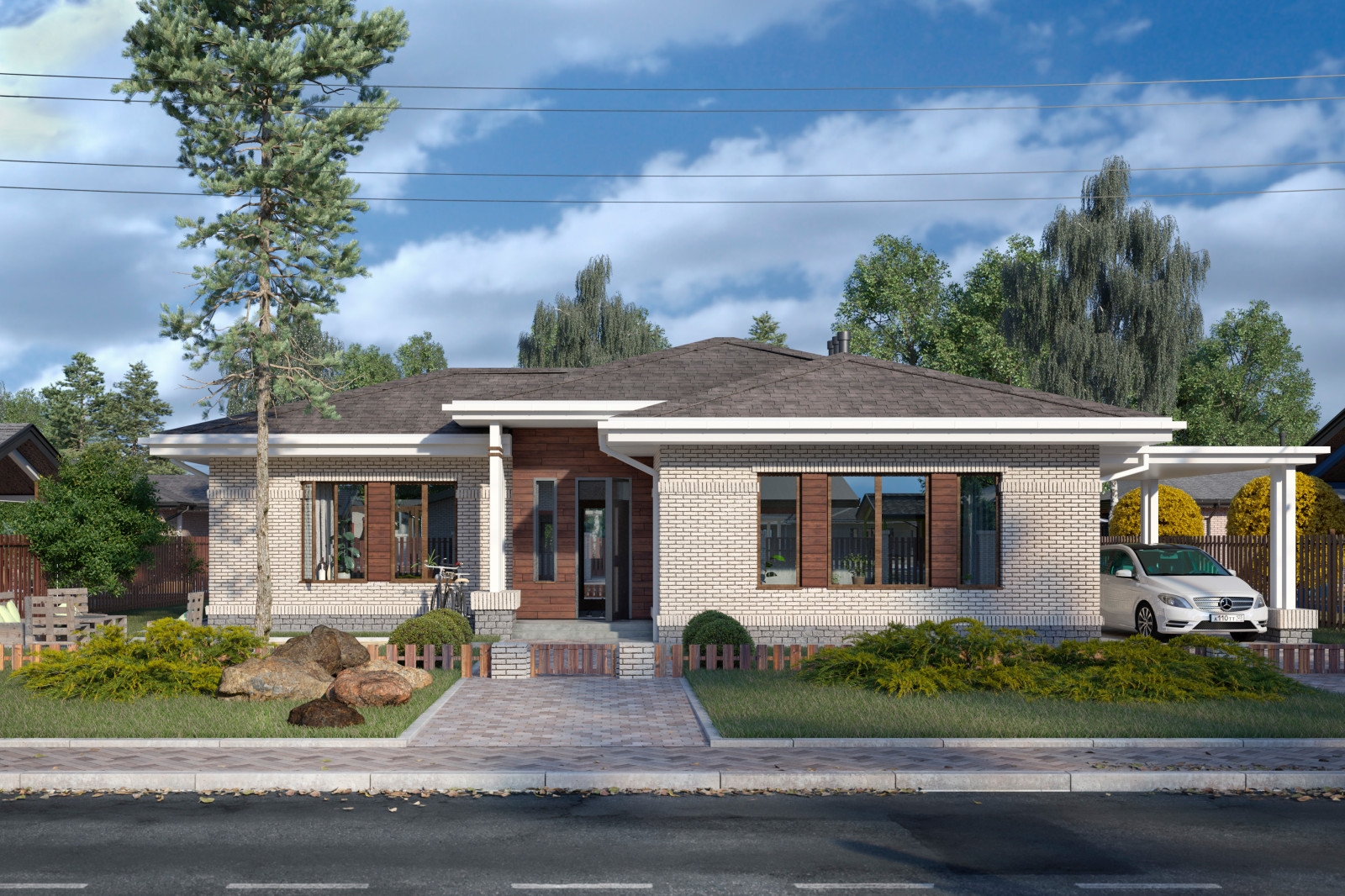 Микрорайон "Солнечный" в с. Красносельское