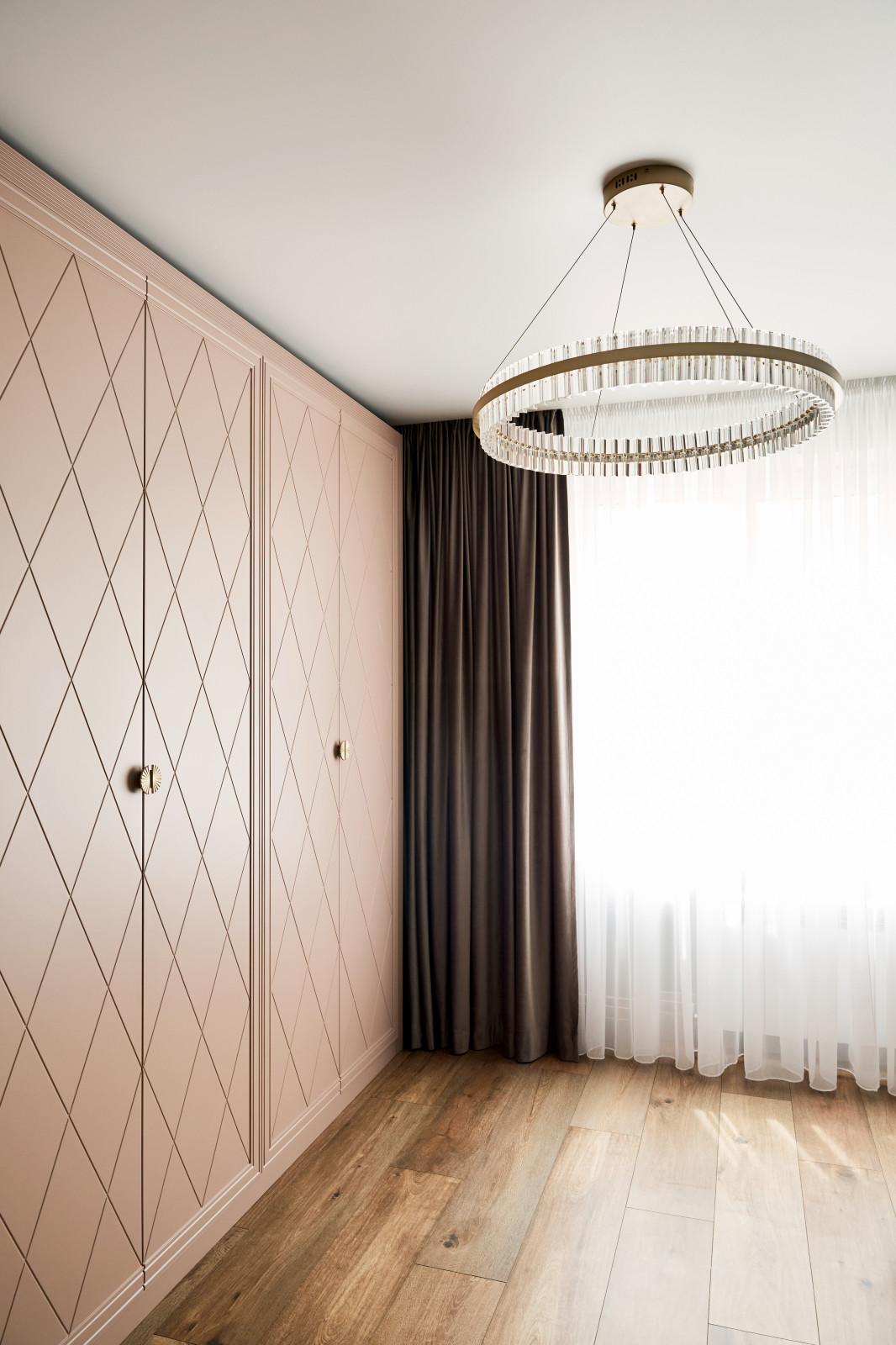 Квартира в пастельных оттенках