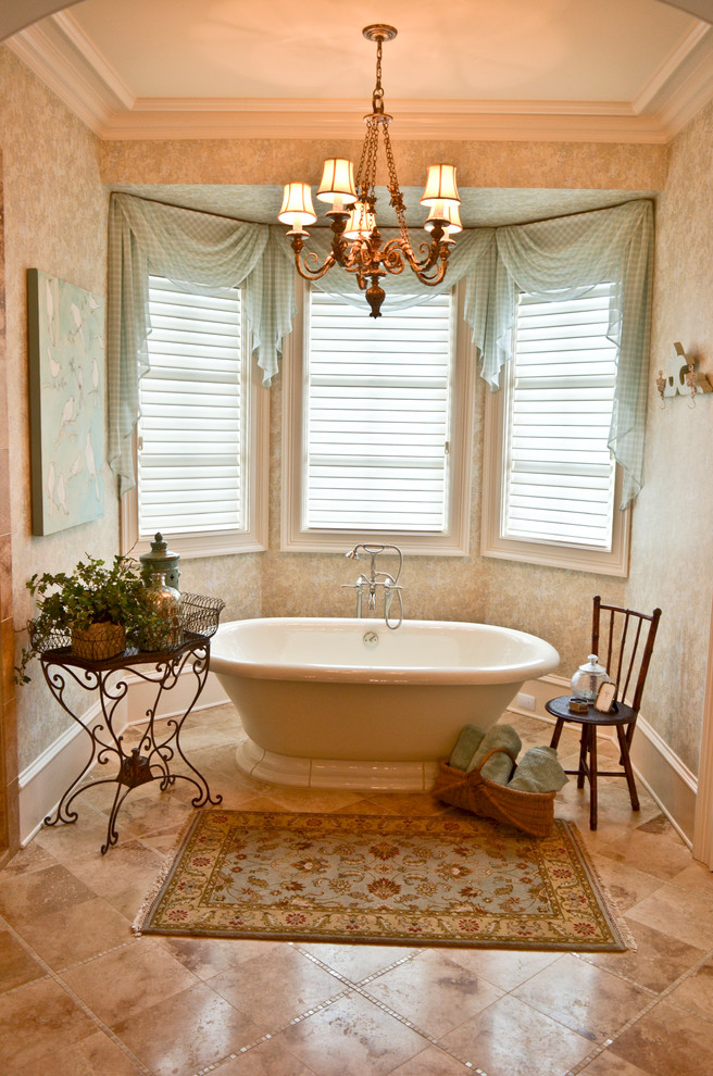 Master Bath Traditional Bathroom Atlanta by Pam Adams