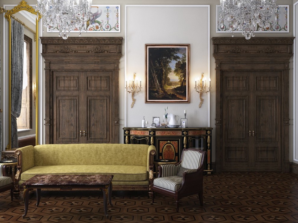 Квартира в дворцовом стиле в Санкт-Петербурге