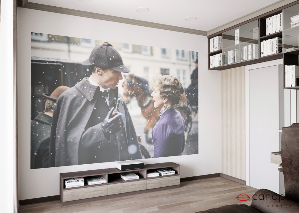 Романтичная квартира в пудровых тонах