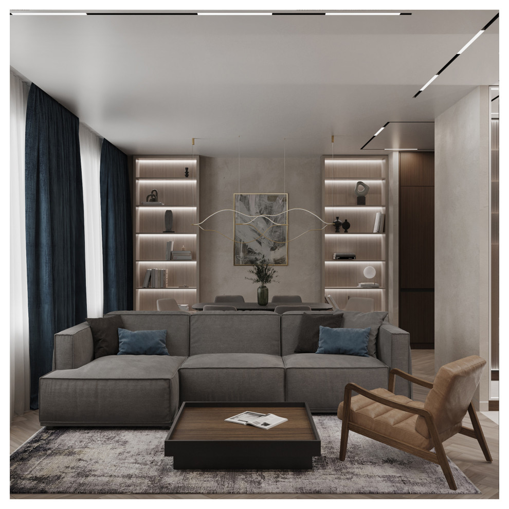 Проект в ЖК Виталити 65 м2