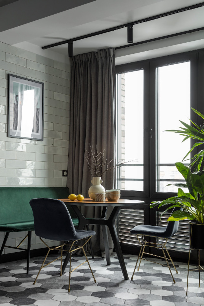 Современный интерьер квартиры-студии