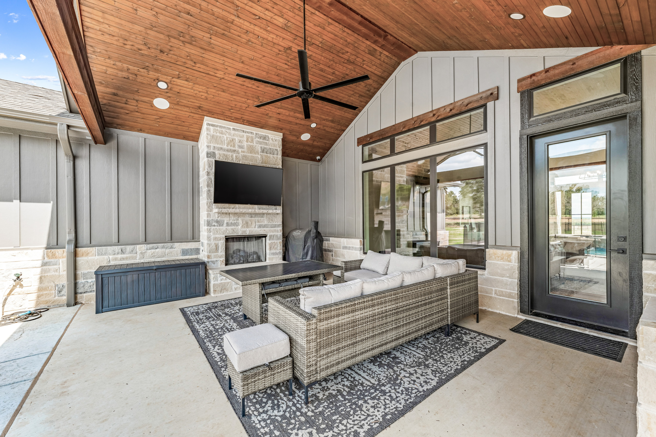 Rear Patio