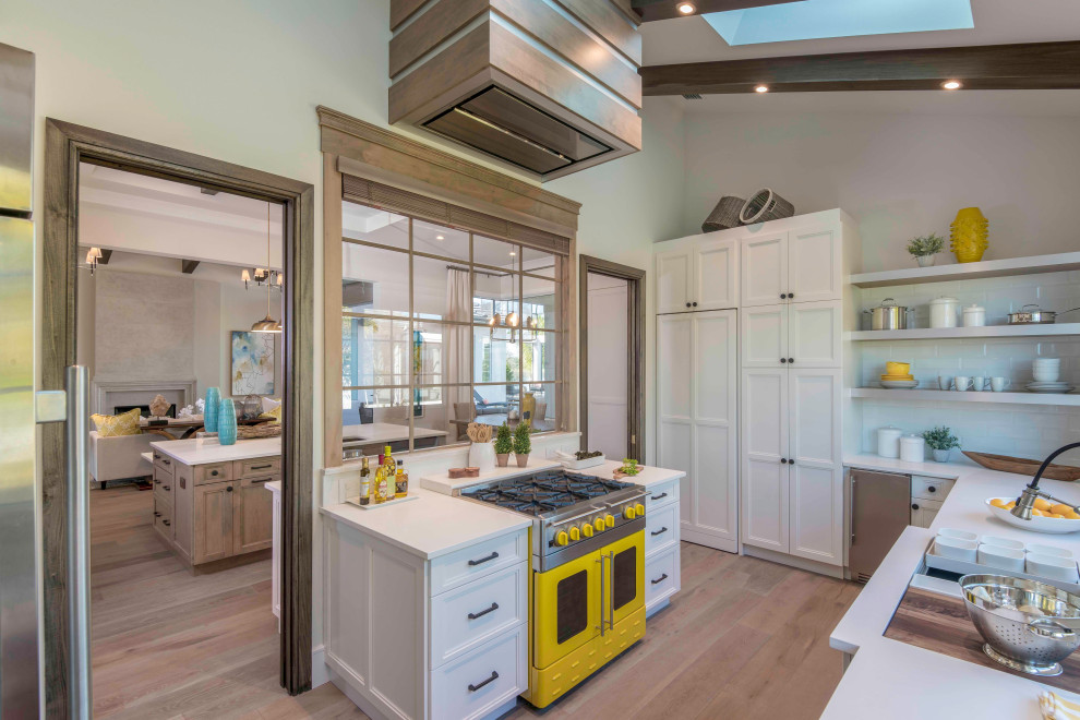 Transitional kitchen in Tampa.