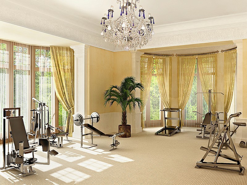Photo of an asian home gym in Other.