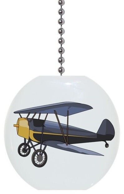 Vintage Airplane Ceiling Fan Pull