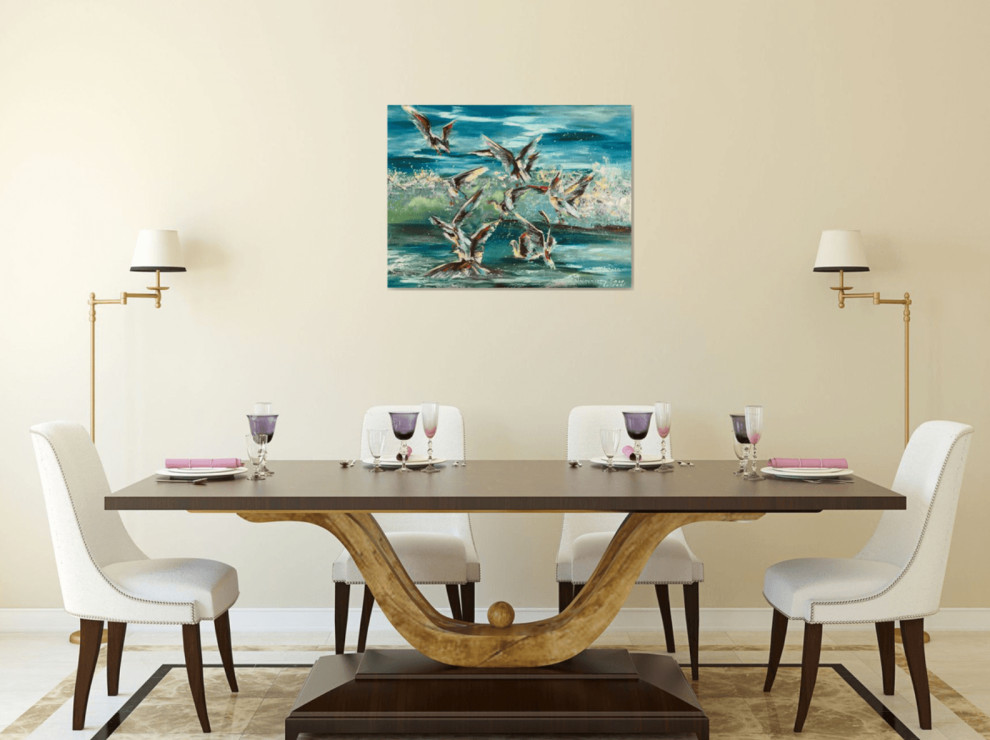 Работы художницы Дианы Маливани - Столовая - Дизайн интерьера (1)