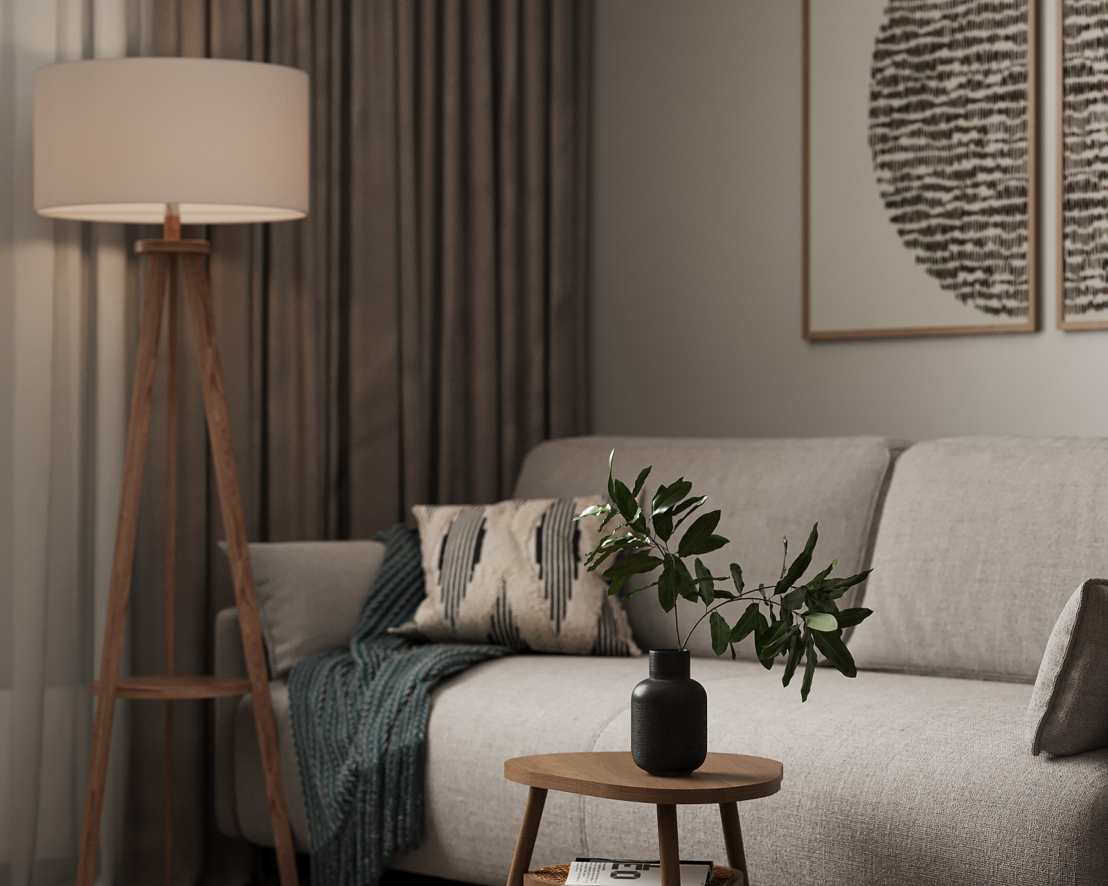 Дизайн-проект квартиры, ЖК "Морская набережная"