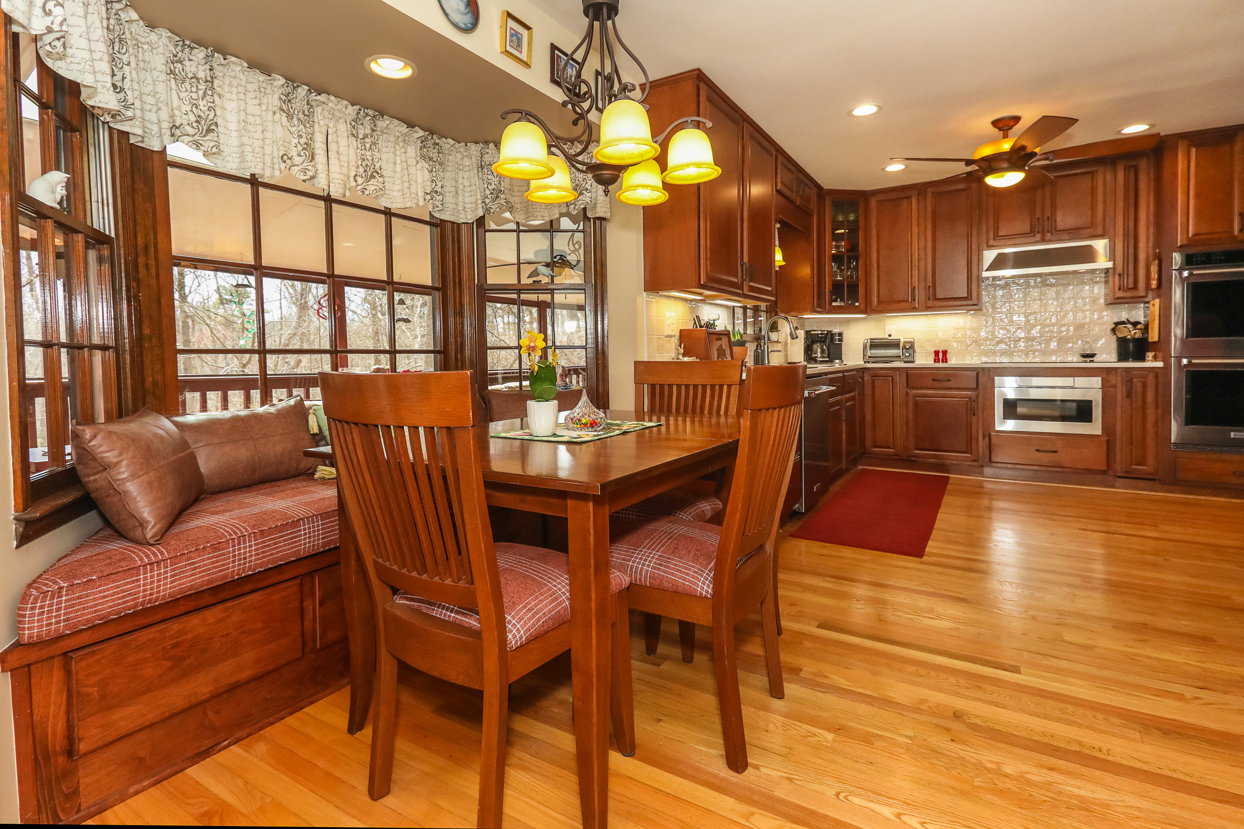Oakwood Kitchen and flooring
