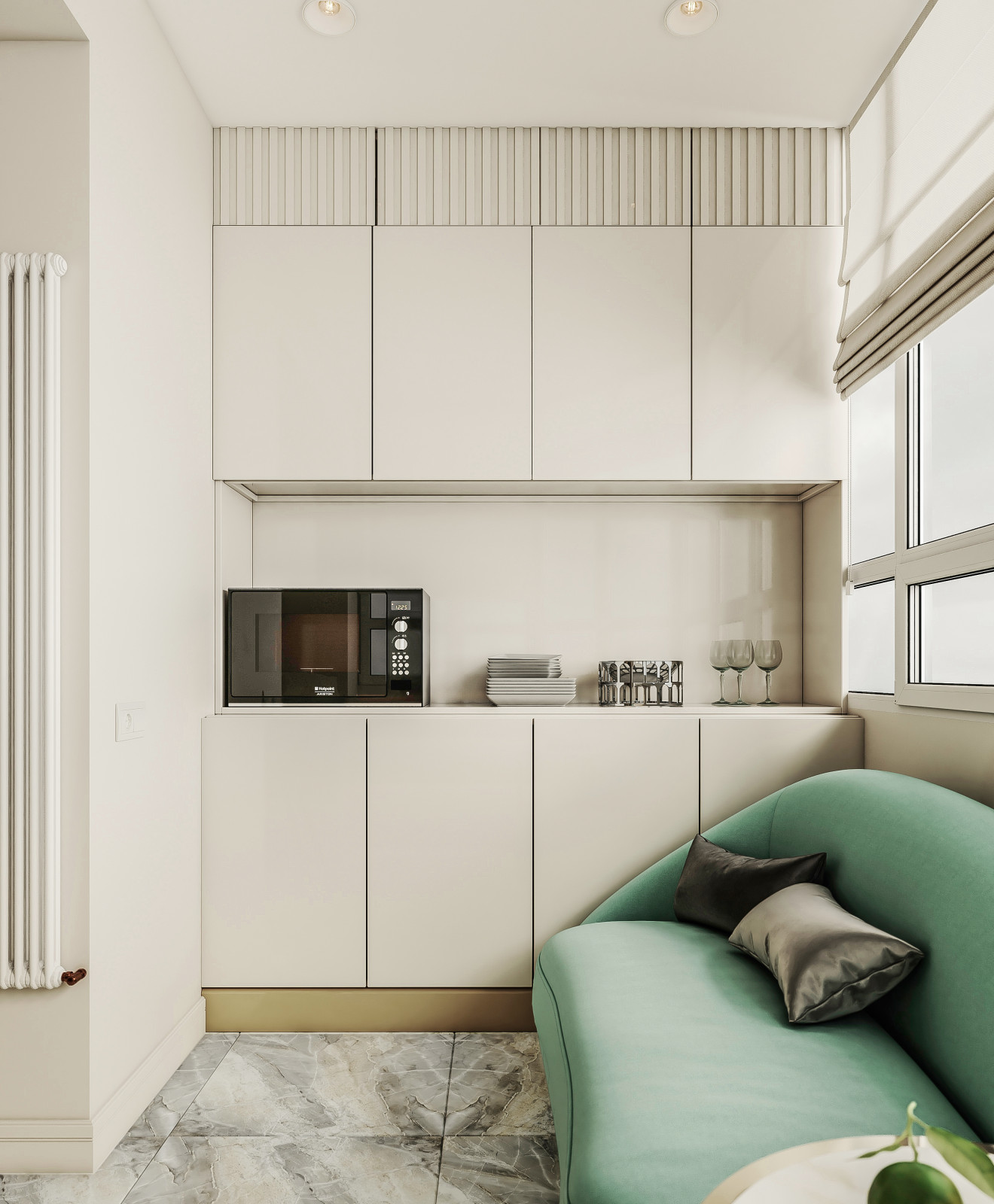 Квартира для мамы и дочки в Царицыно