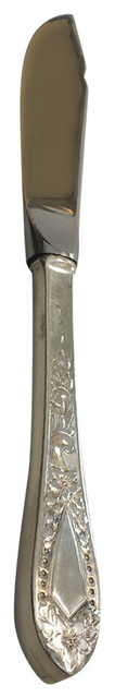 Kirk Stieff Sterling Silver Betsy Patterson Engraved Butter Serving Knife