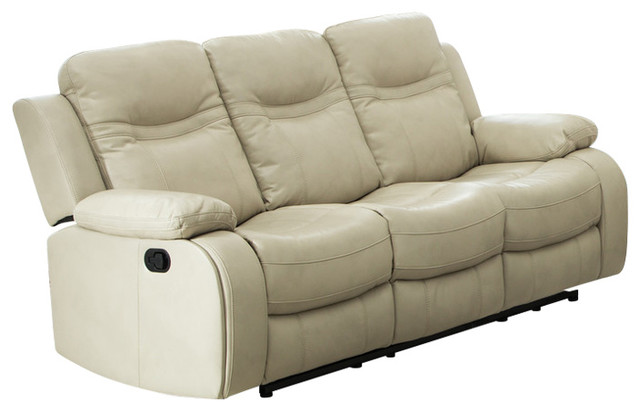 Carlo Recliner Sofa With Manual Handle - Contemporary - Sofas - By HedgeApple