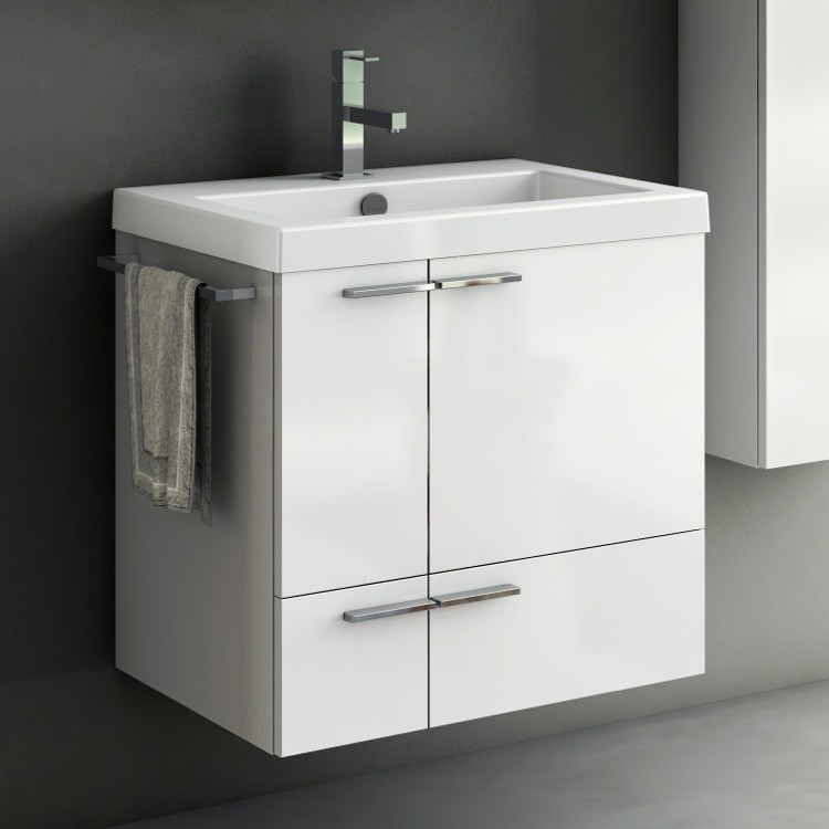 23 Inch Vanity Cabinet With Fitted Sink