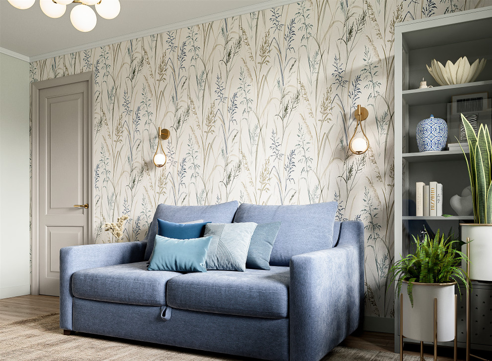 Интерьер в стиле хюгге: однушка для девушки