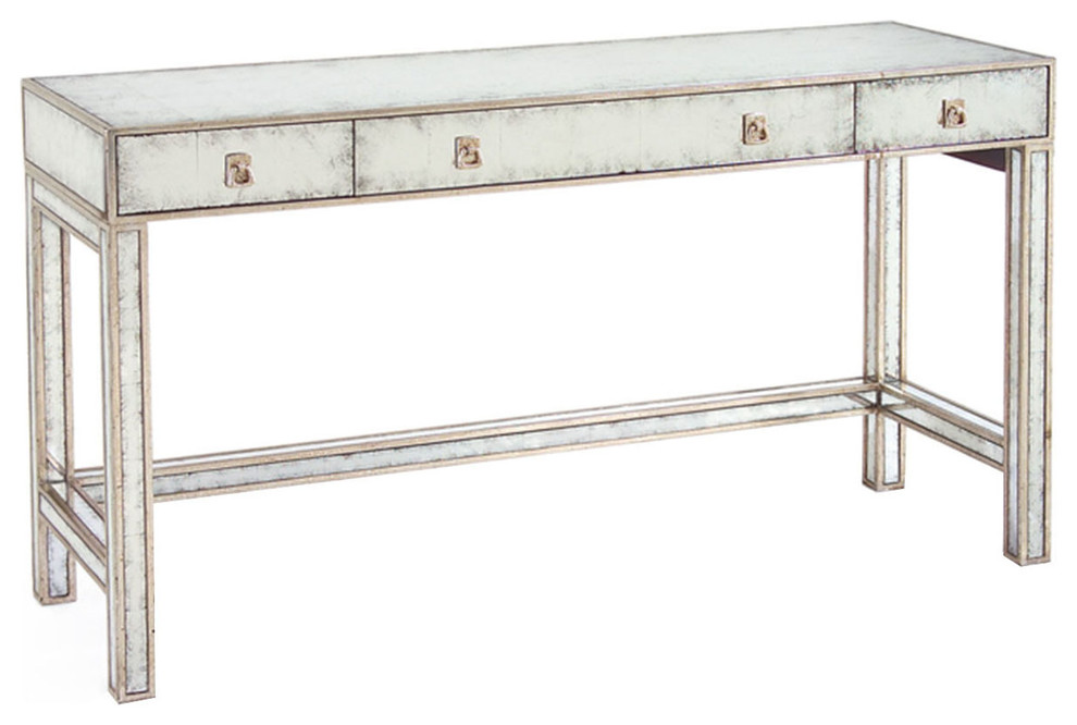 John Richard Eur 02 0132 Mirrored Vanity Table Contemporary