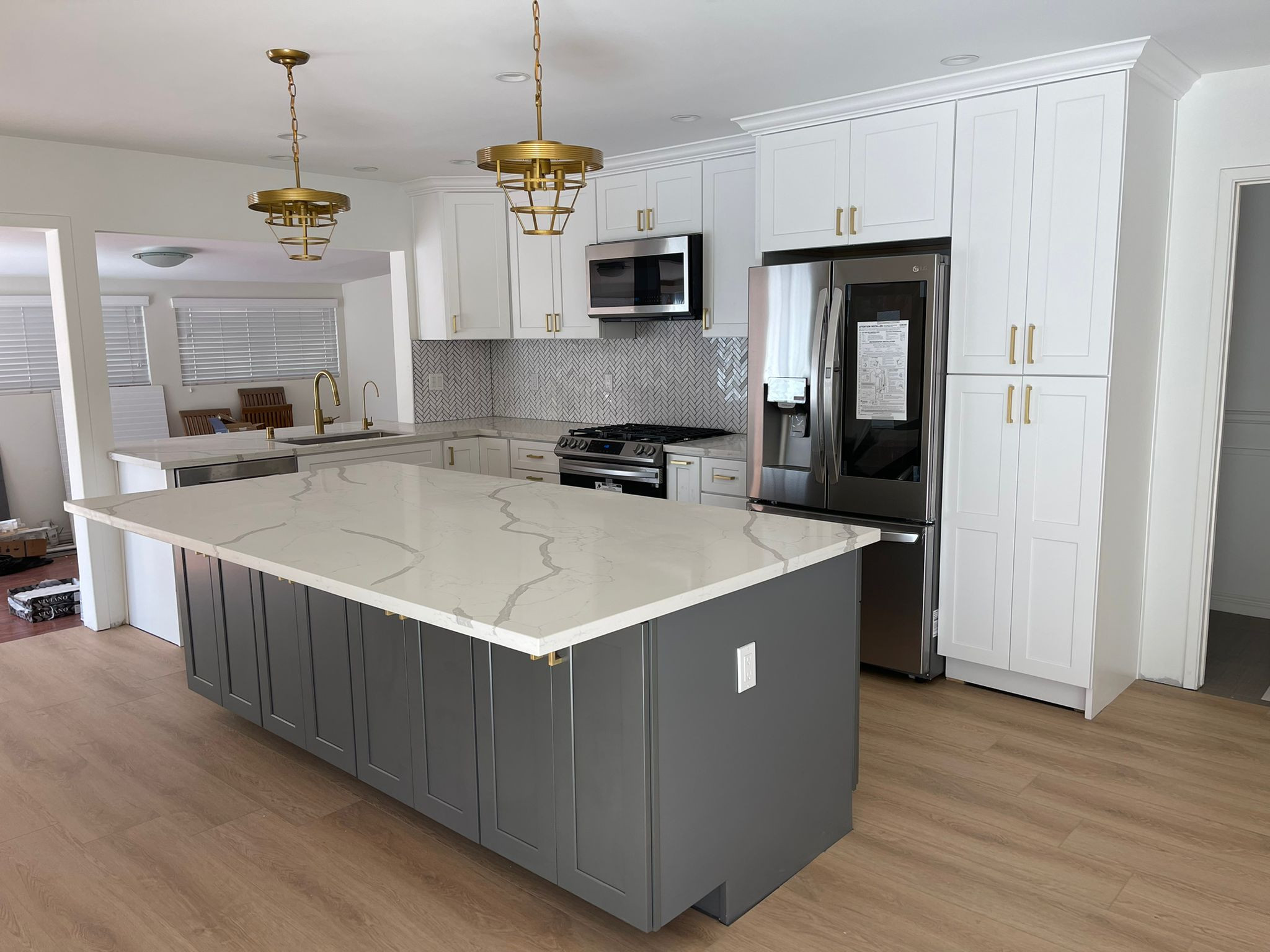 Open concept Kitchen