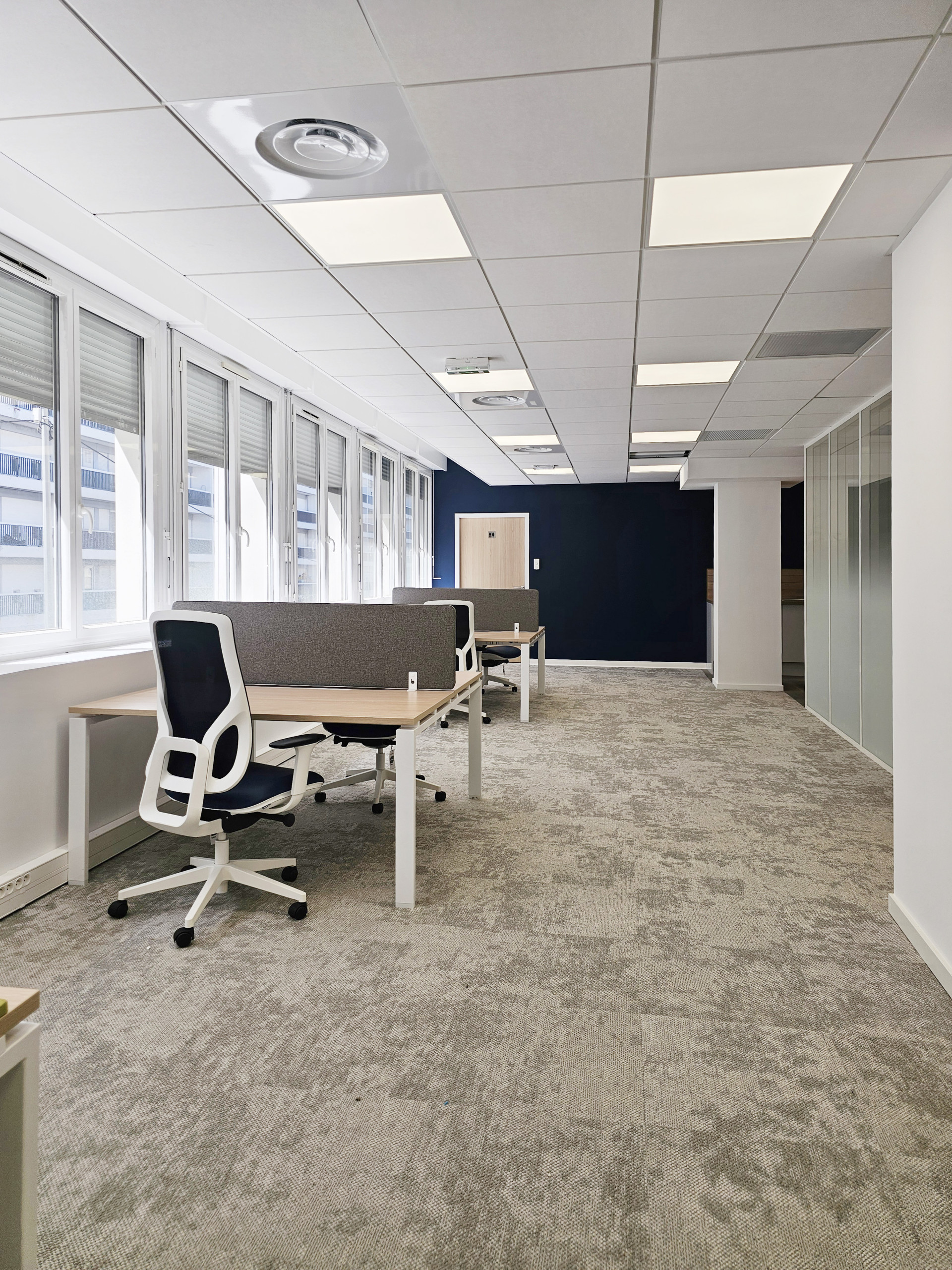 Rénovation d'un plateau de bureau témoin