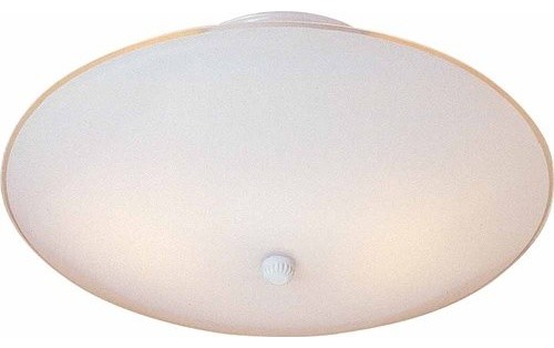 Volume Lighting V1911 2 Light Semi-Flush Ceiling Fixture - White