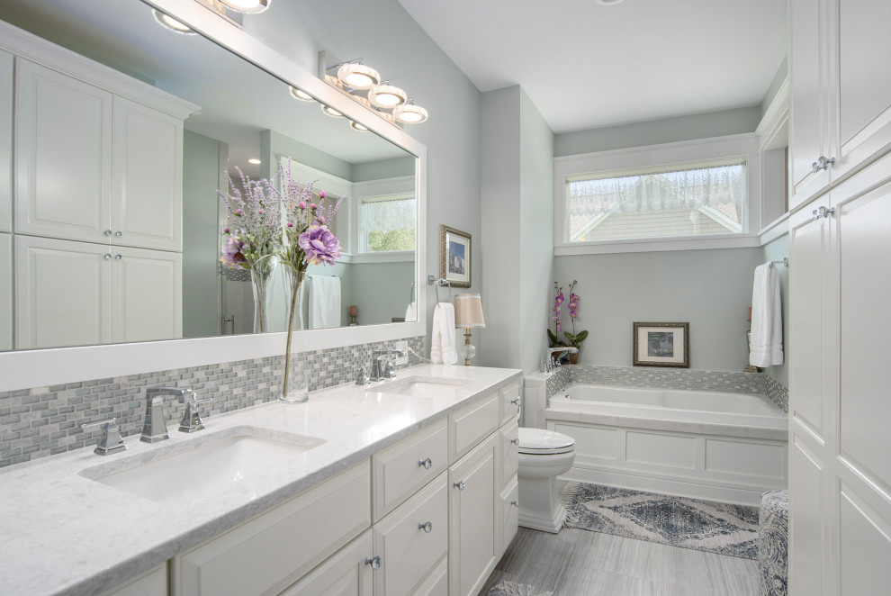 Inspiration for a timeless bathroom remodel in Grand Rapids