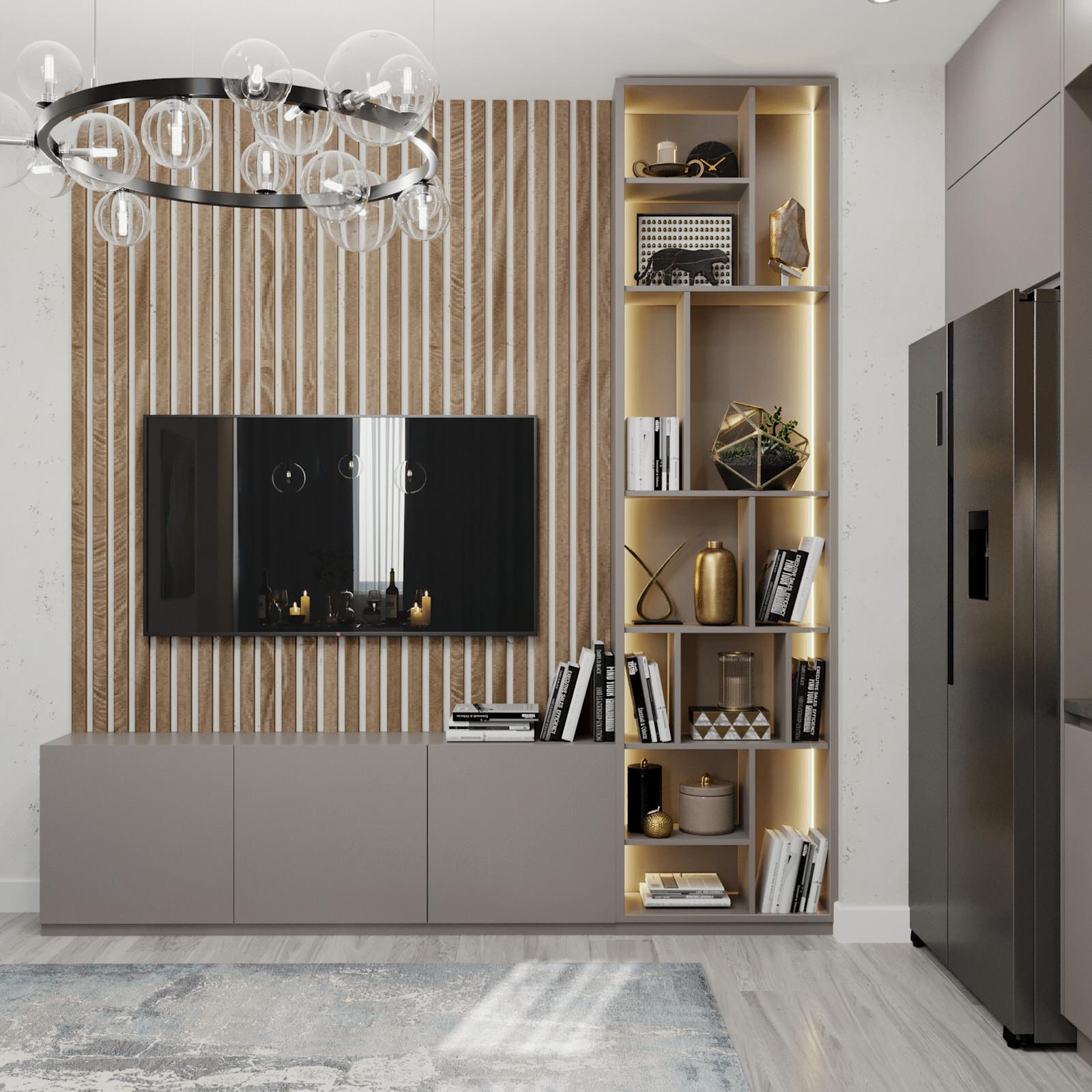 Дизайн кухни-гостиной